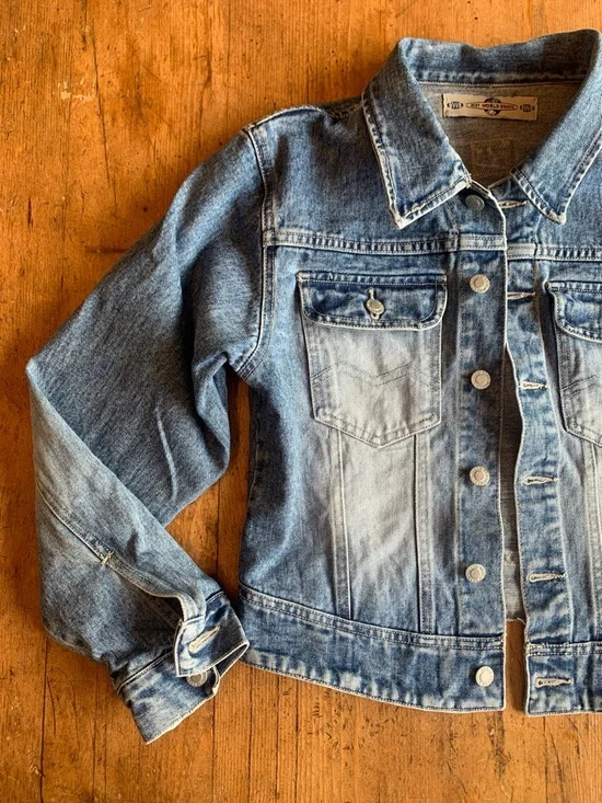 BMB Vintage Denim Jean Jacket - Picture 9 of 16